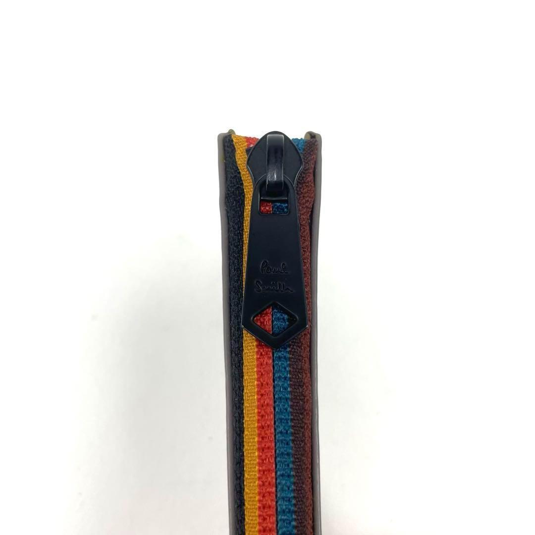 箱新品　レザー　ポールスミス キーケース パスケース　ベージュ 14B041