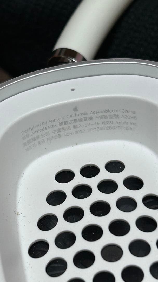 AirPodsMaxシルバー