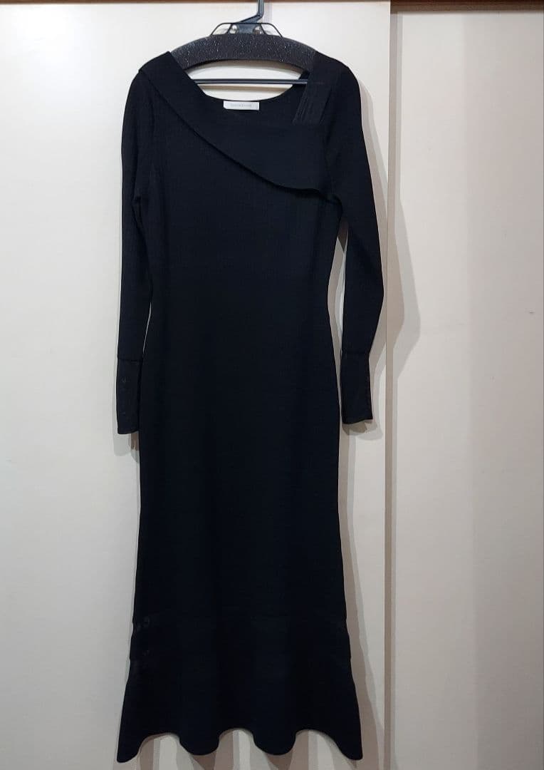 PINKY&DIANNE ブラックロングドレス