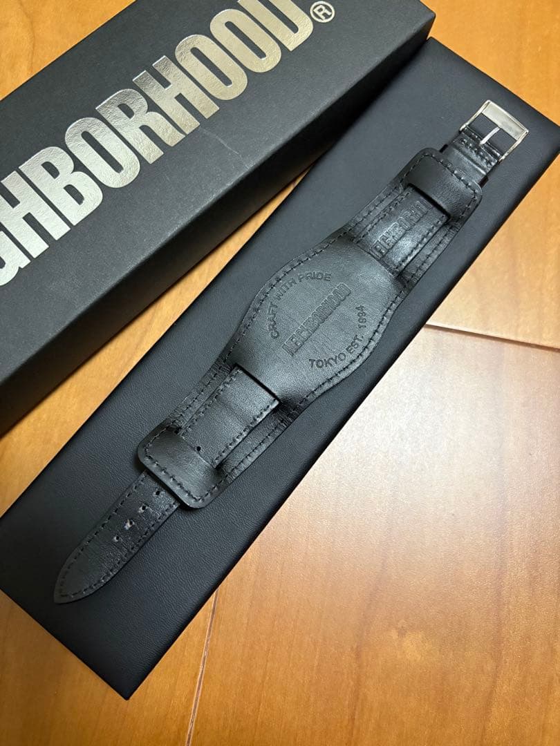 neighborhood レザー クロコダイル ウォッチバンド ネイバーフッド