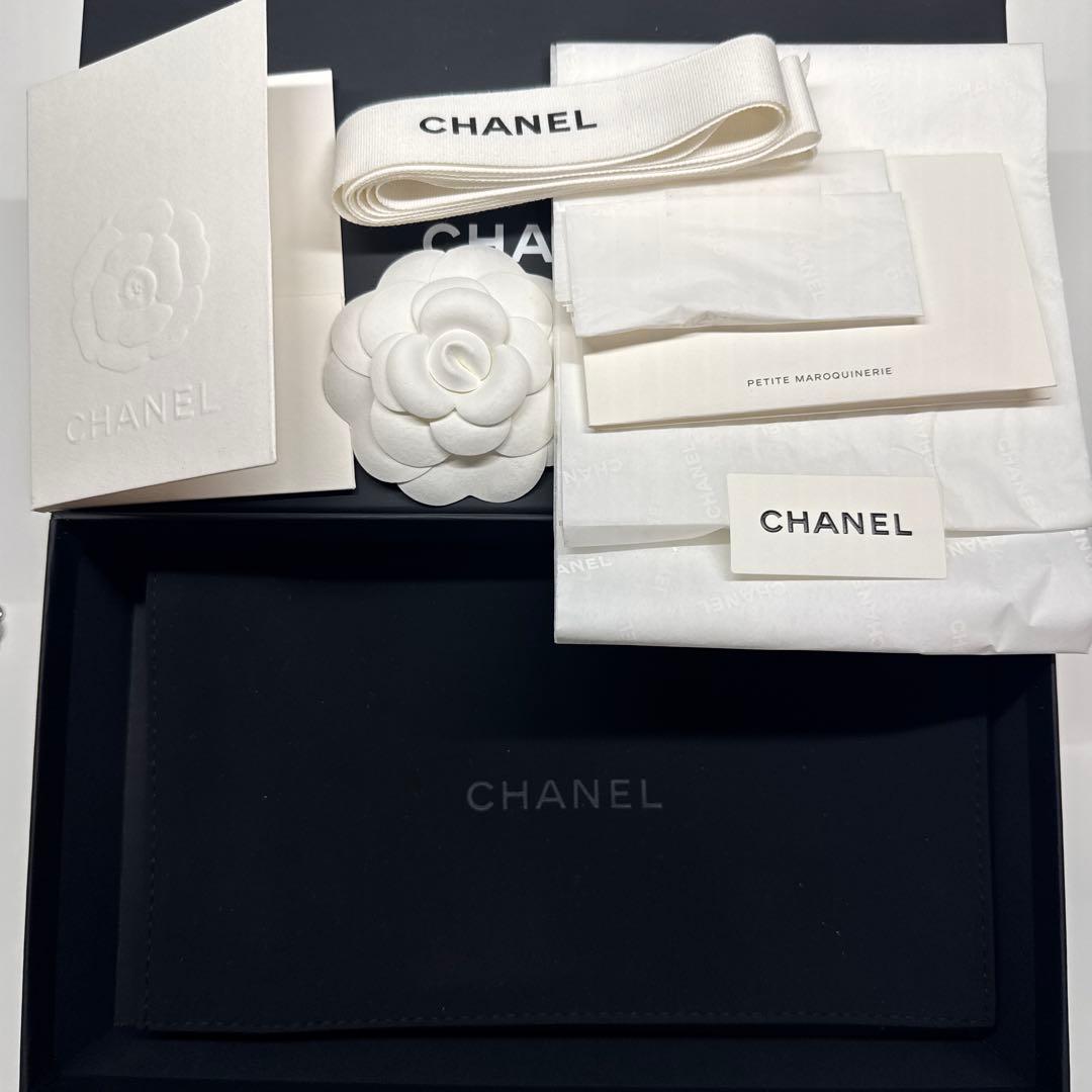 【専用】CHANELキャビアスキンレザー iPhone15proケース