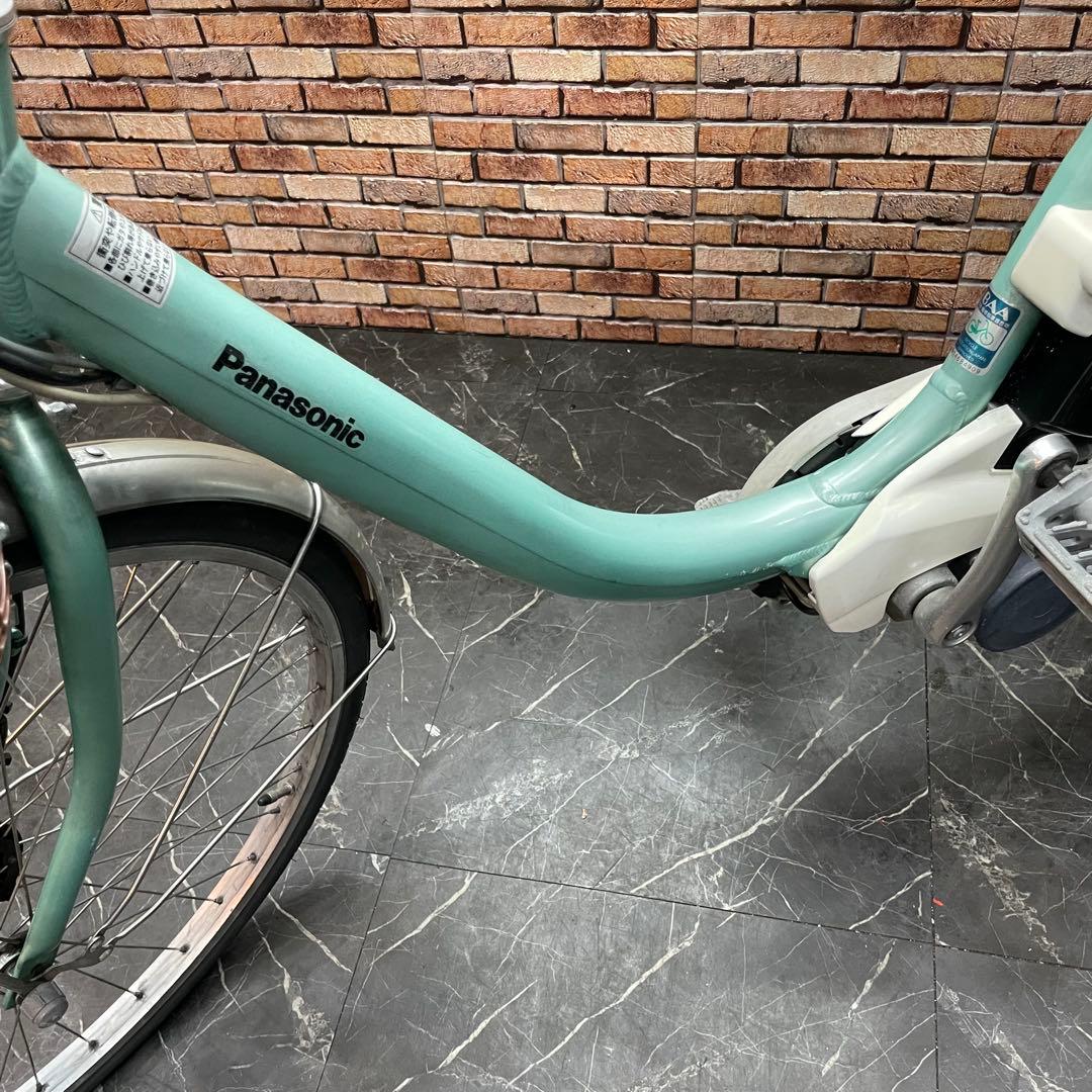 分解発送【6】電動自転車 Panasonic light U グリーン24インチ