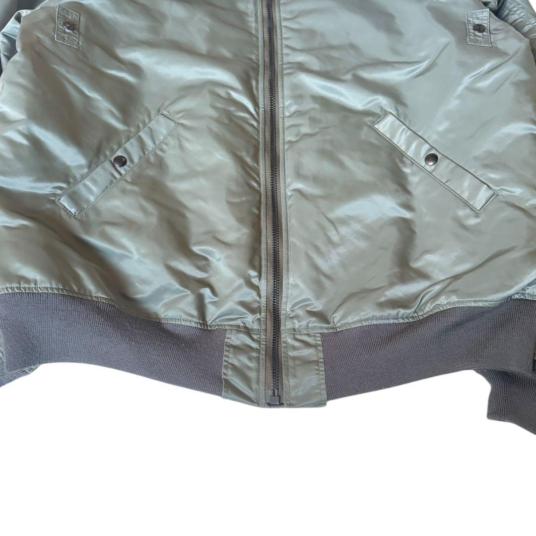 s*7様 ✨美品✨ leno MA-1 サイズ２オリーブ ビックサイズ