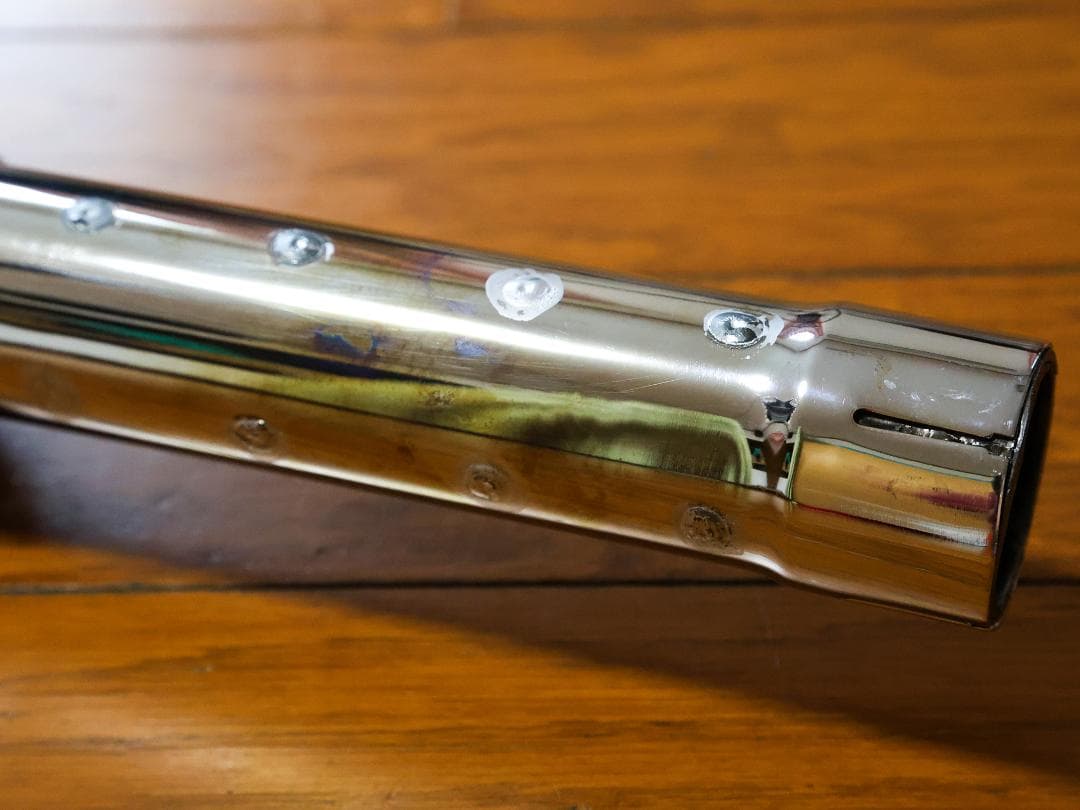 【中古】デイトナキャブトンマフラー　SR400FI用　車検対応　使用1週間程度