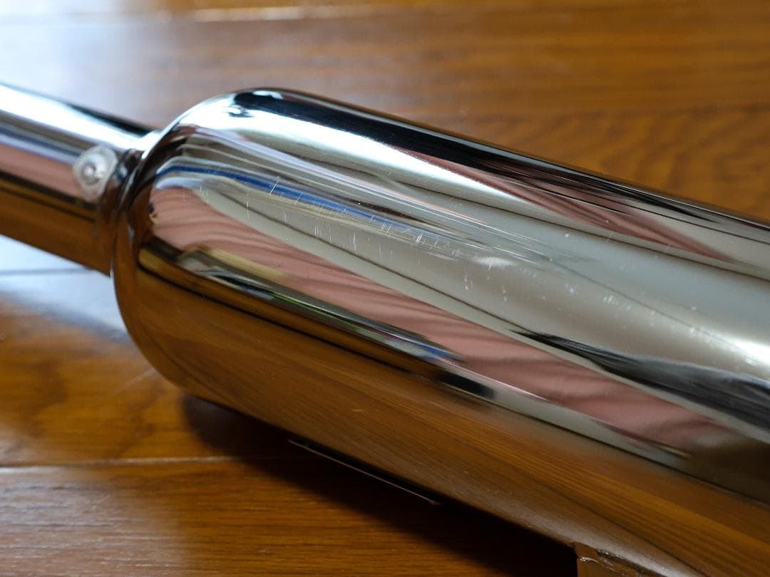 【中古】デイトナキャブトンマフラー　SR400FI用　車検対応　使用1週間程度