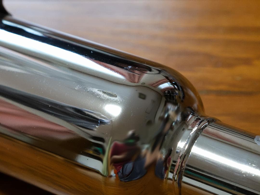 【中古】デイトナキャブトンマフラー　SR400FI用　車検対応　使用1週間程度