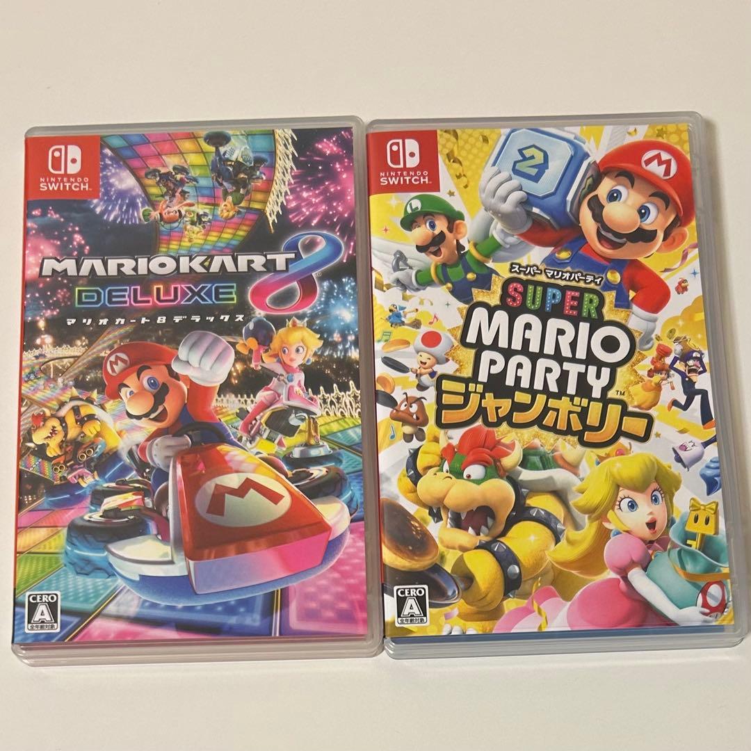 switch マリオカート8 スーパーマリオパーティージャンボリー　セット