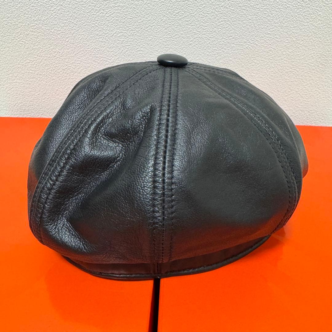 NEW YORK HAT ニューヨークハット本革　レザーキャスケット