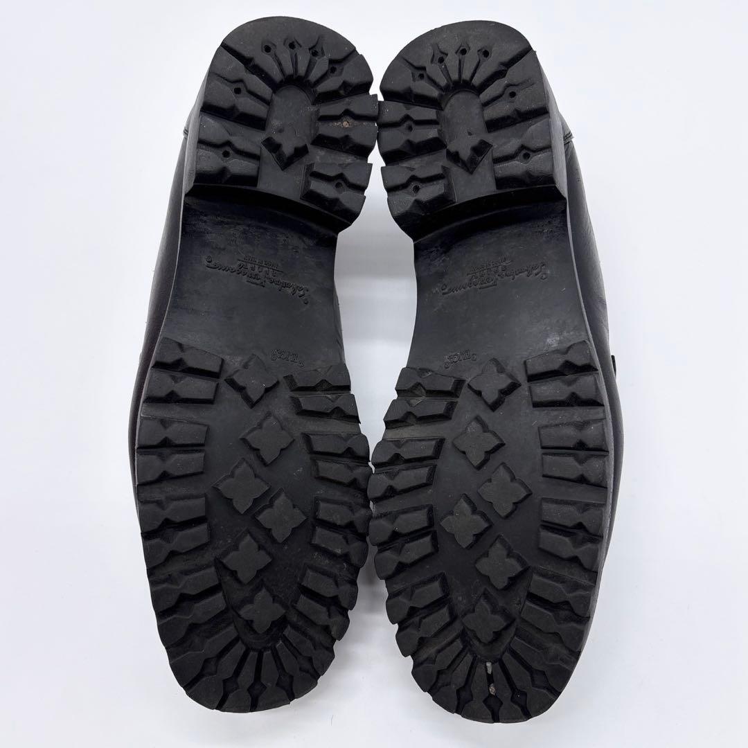 Ferragamo フェラガモ ガンチーニ ヒールローファー ブラック