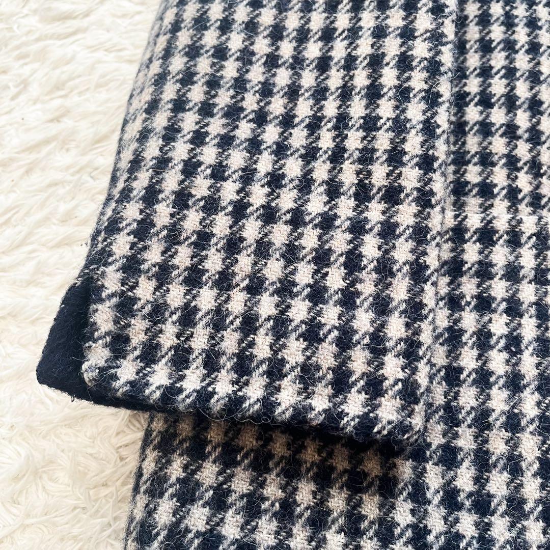 MAXMARA クチートアマーノ ダブルフェイスコート 千鳥格子 アルパカ 42