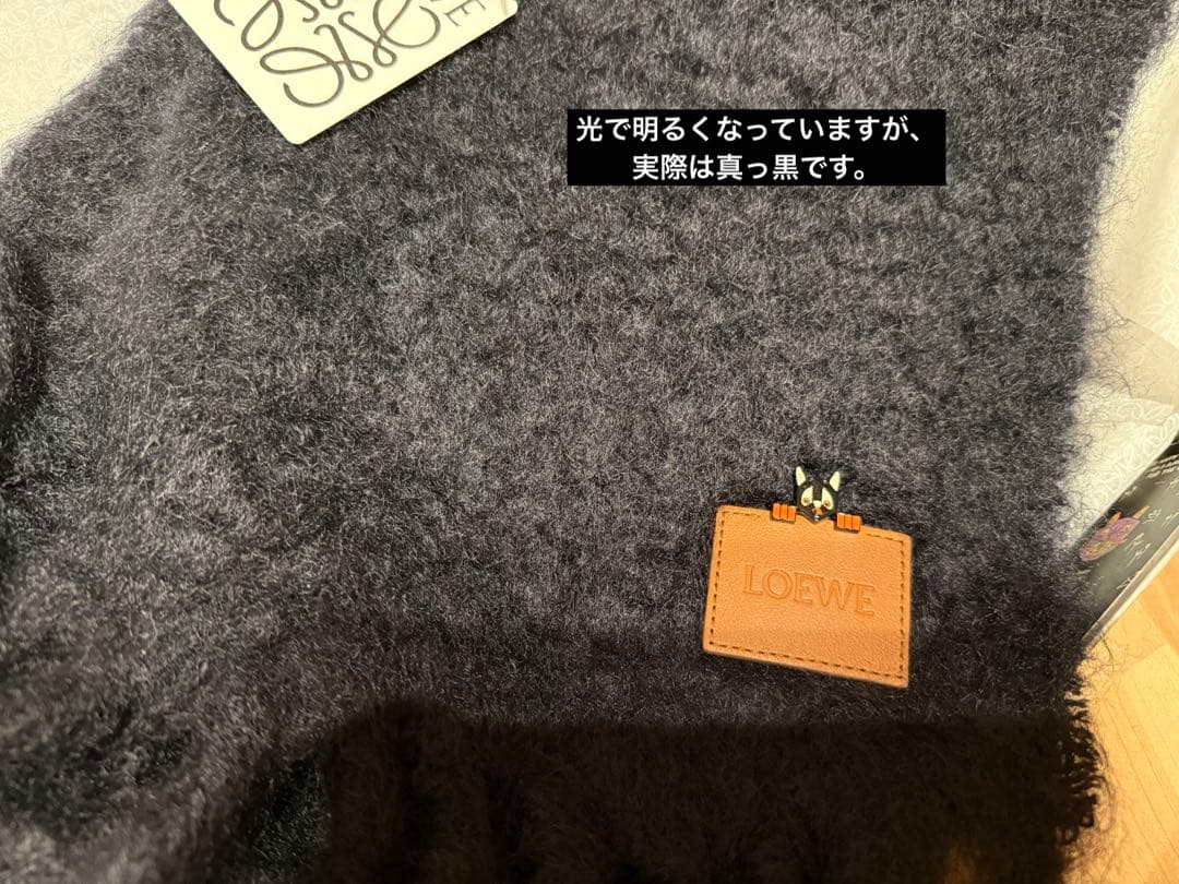 ほぼ新品⭐︎LOEWE x Louis Wain⭐︎スカーフモヘア&ウールブレンド）