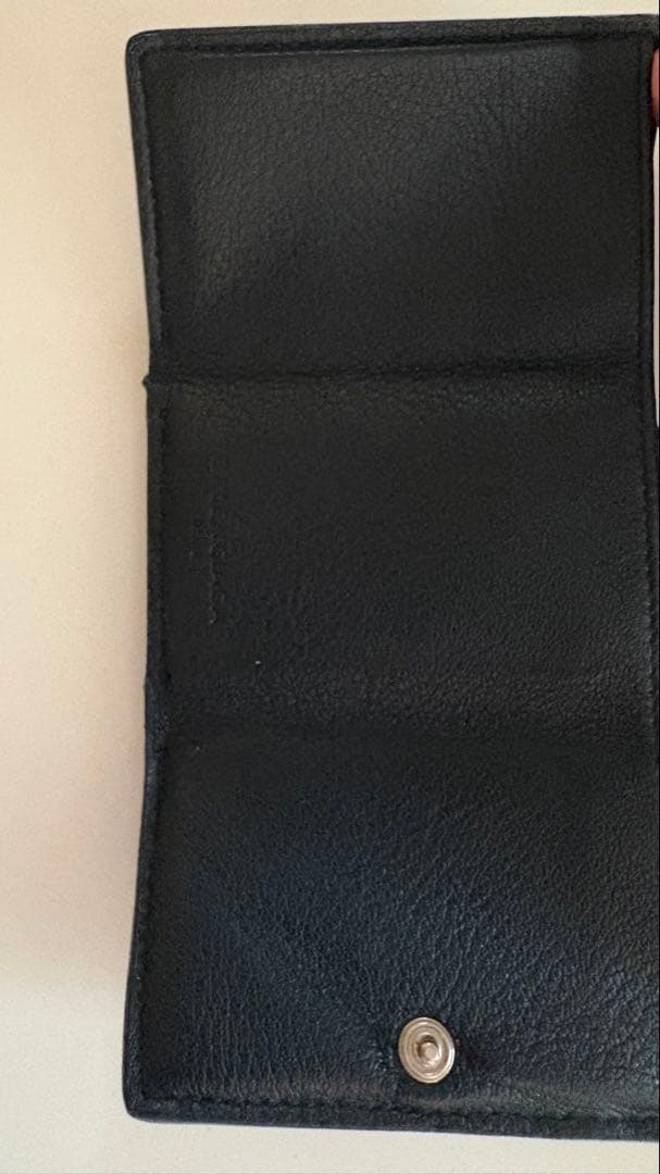 合法紙さん 専用 BALENCIAGA 3つ折り財布 ペーパーミニウォレット 黒