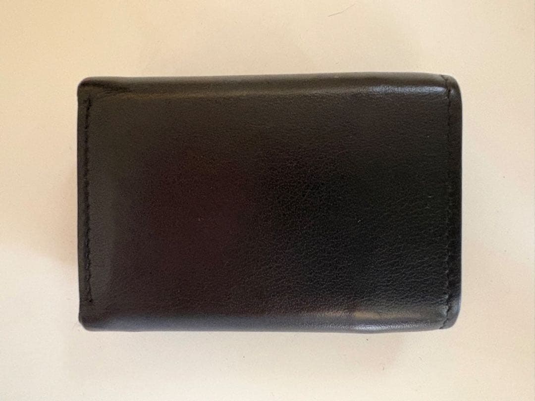 合法紙さん 専用 BALENCIAGA 3つ折り財布 ペーパーミニウォレット 黒