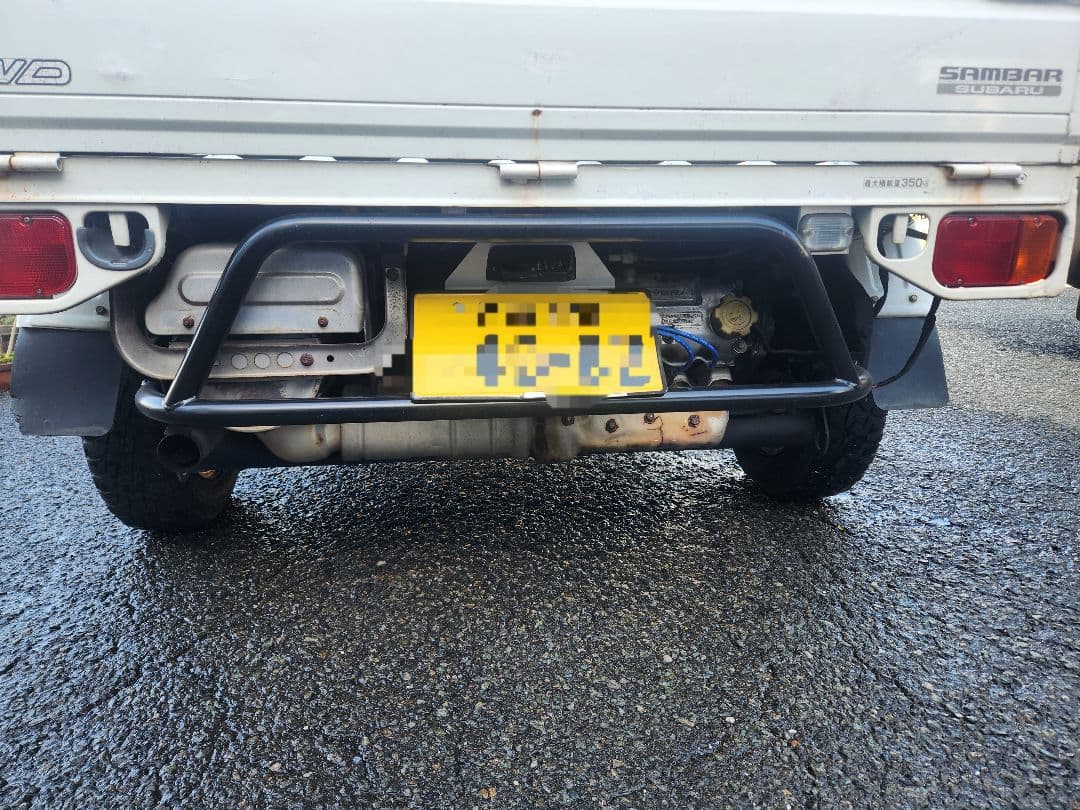 D*K様 サンバートラック　エンジンガード　パイプバンパー　　ワイルド