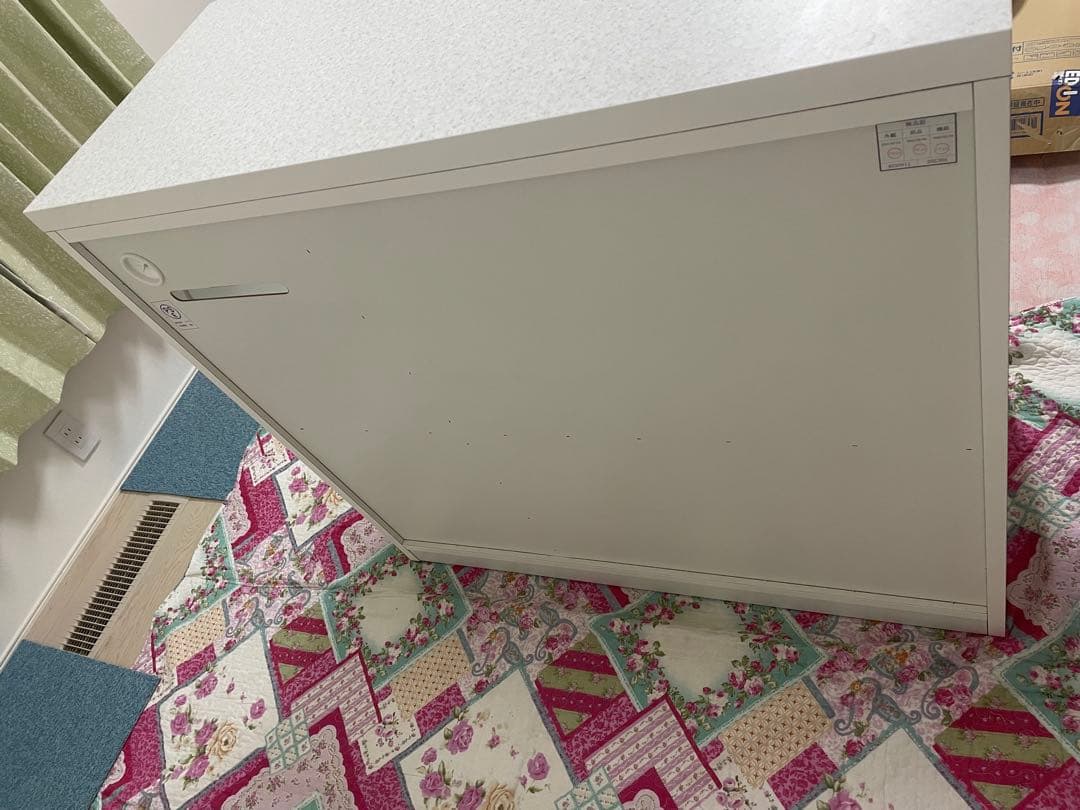 ニトリ　キッチンカウンター　アルミナ2 100CT WH 幅100