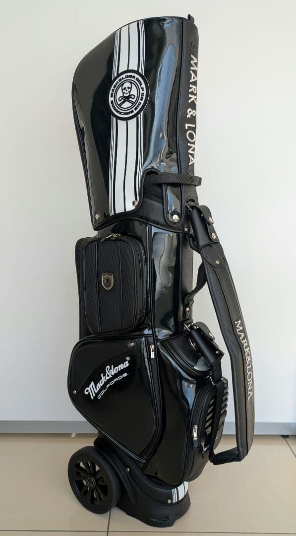 マーク&ロナ　キャディバッグ　キャスター付き
