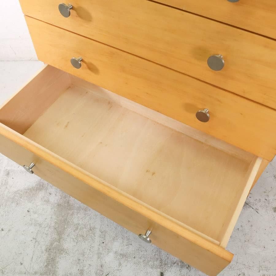 値下げ 希少 Y's for living ヨウジヤマモト チェスト 5段 木製