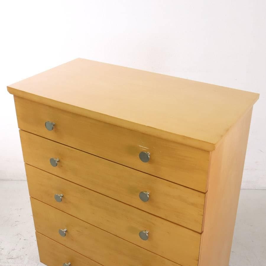 値下げ 希少 Y's for living ヨウジヤマモト チェスト 5段 木製