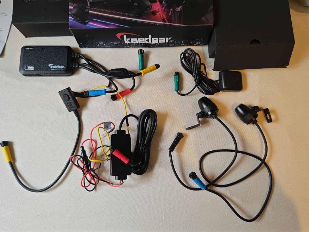 KDR-D711 バイク用ドラレコ 中古