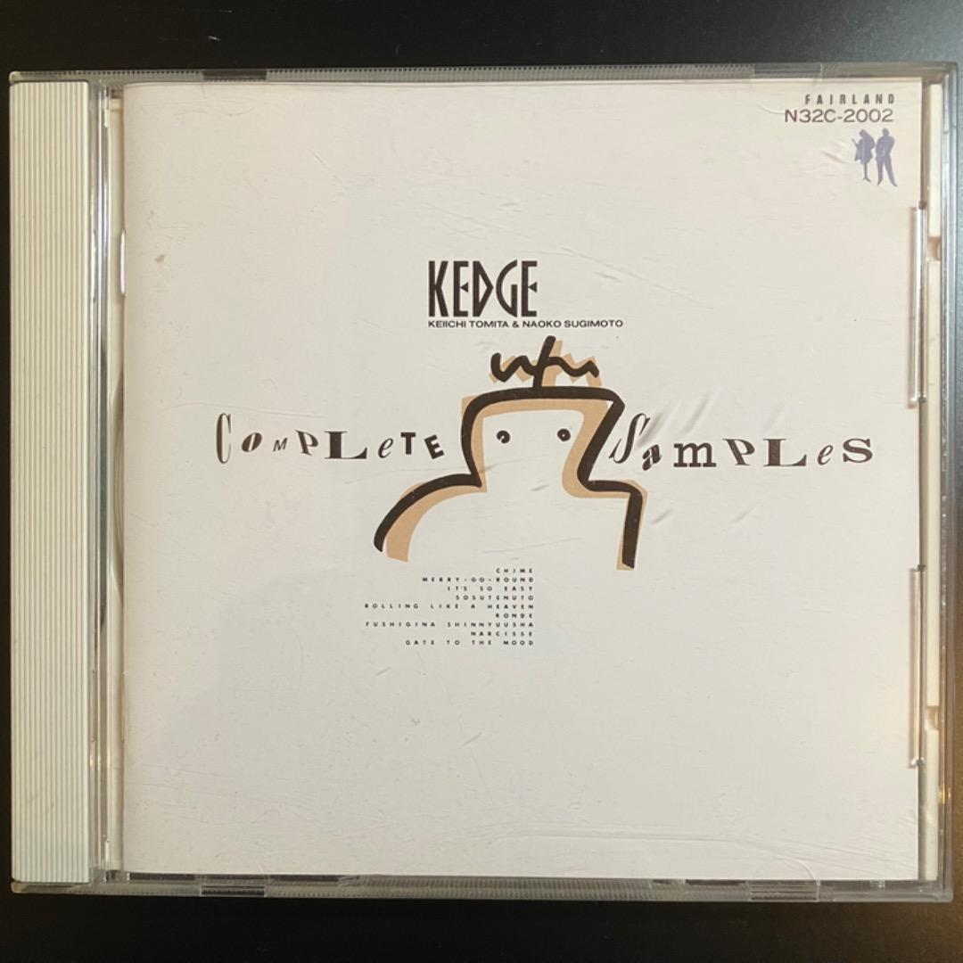 KEDGE Complete Samples 1988年初回リリース盤 CD