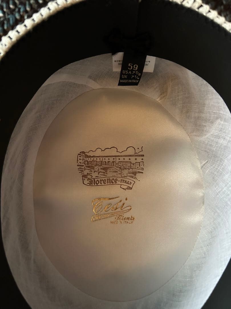 テシ　tesi ハット　カンカン　帽子