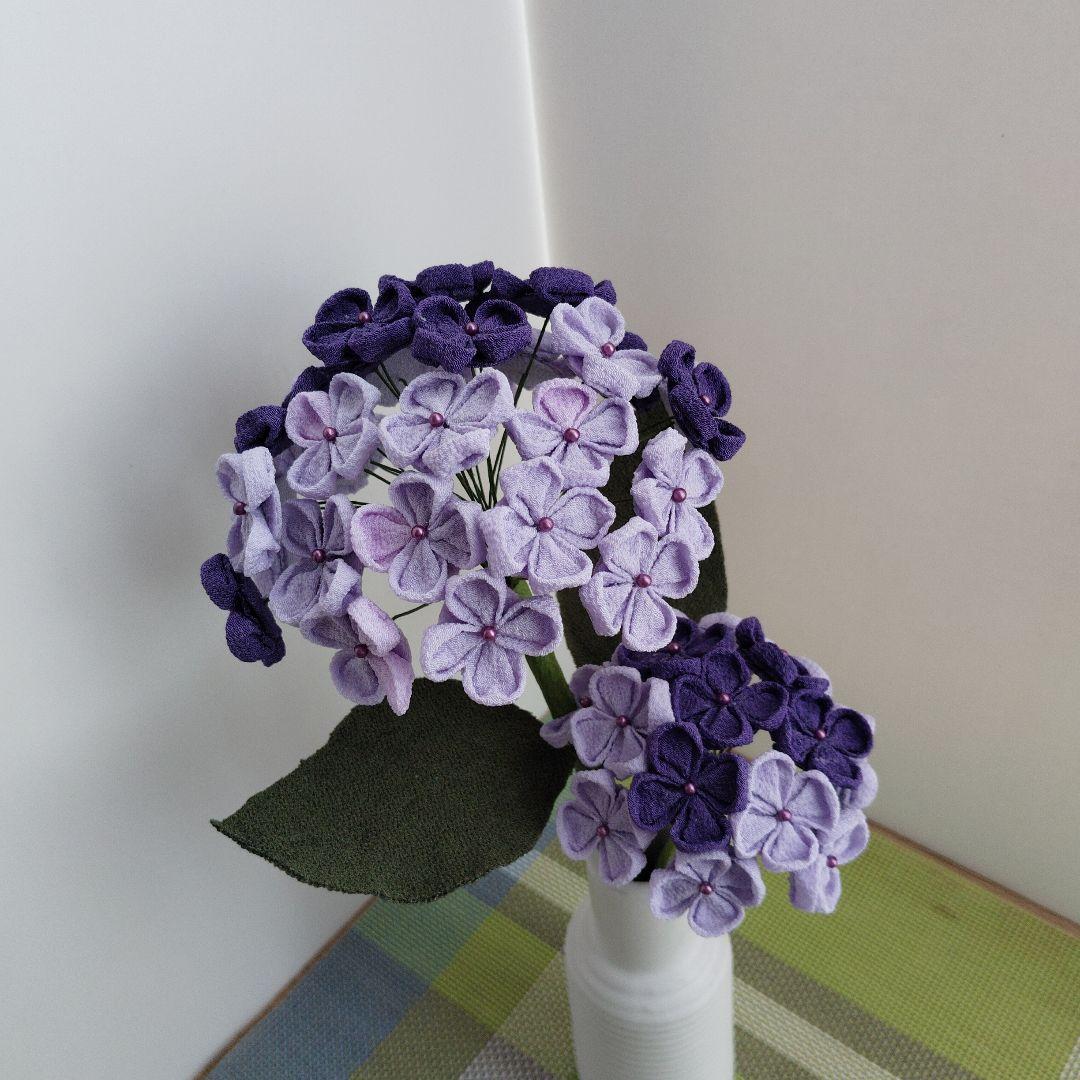 みこ　紫陽花　桜　梅　つまみ細工