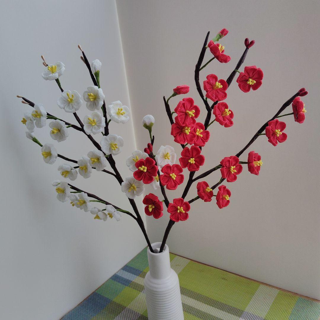 みこ　紫陽花　桜　梅　つまみ細工