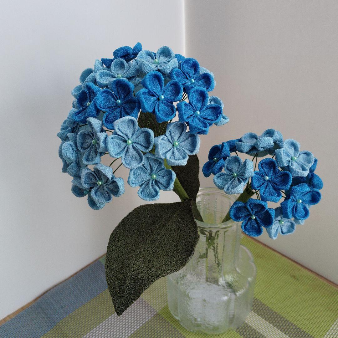 みこ　紫陽花　桜　梅　つまみ細工