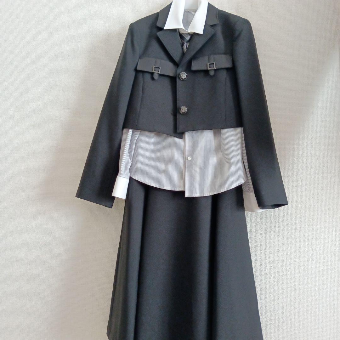 【美品】ブラック フォーマルドレス 160cm