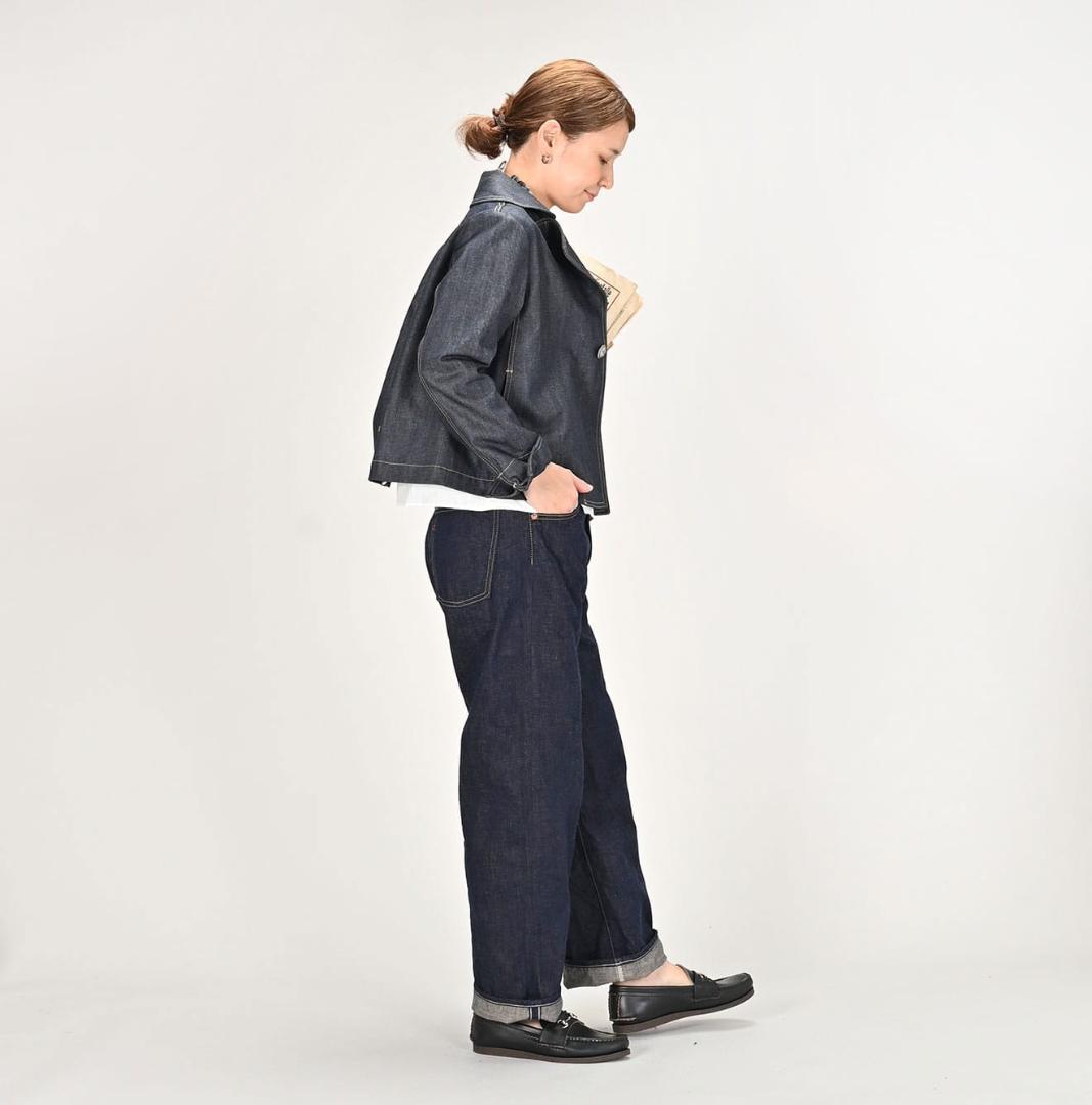 2024AW～45R ライ麦デニムのレフアジャケット（濃）サイズ03（L）