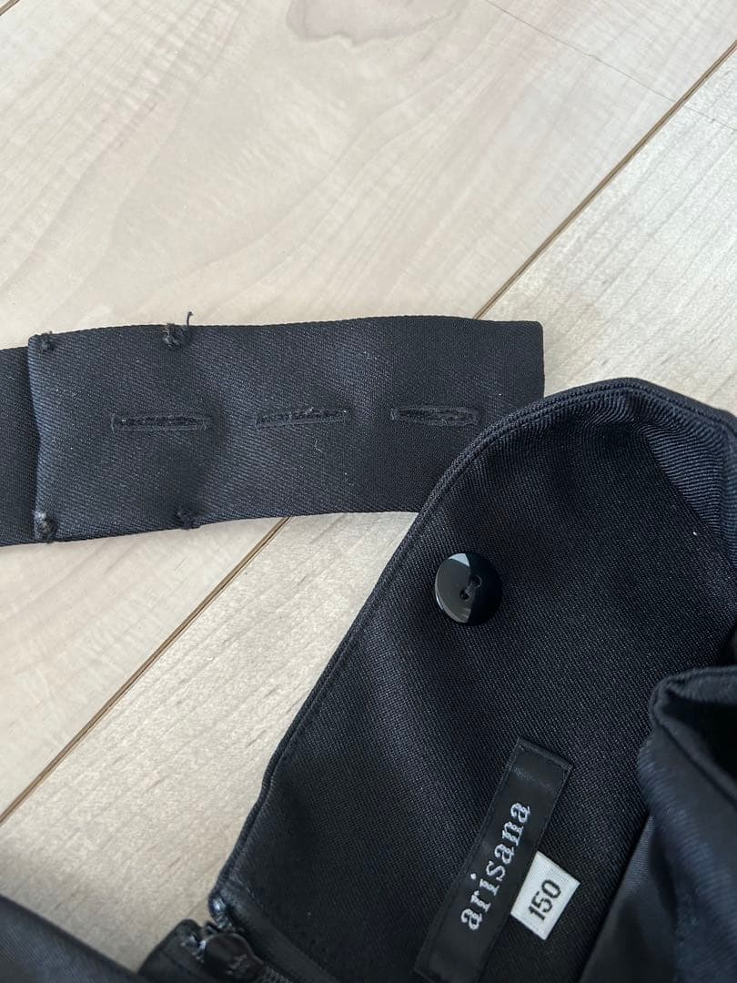 アリサナ　卒服　5点セット　ブラック スーツ　ブレザー 150 セレモニー