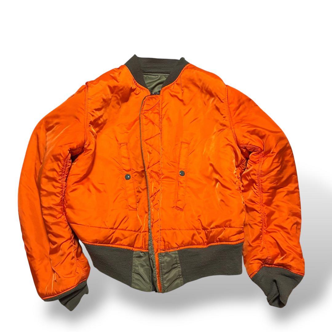 ジャケット・アウター 90s alpha reversible MA-1 flight jacket