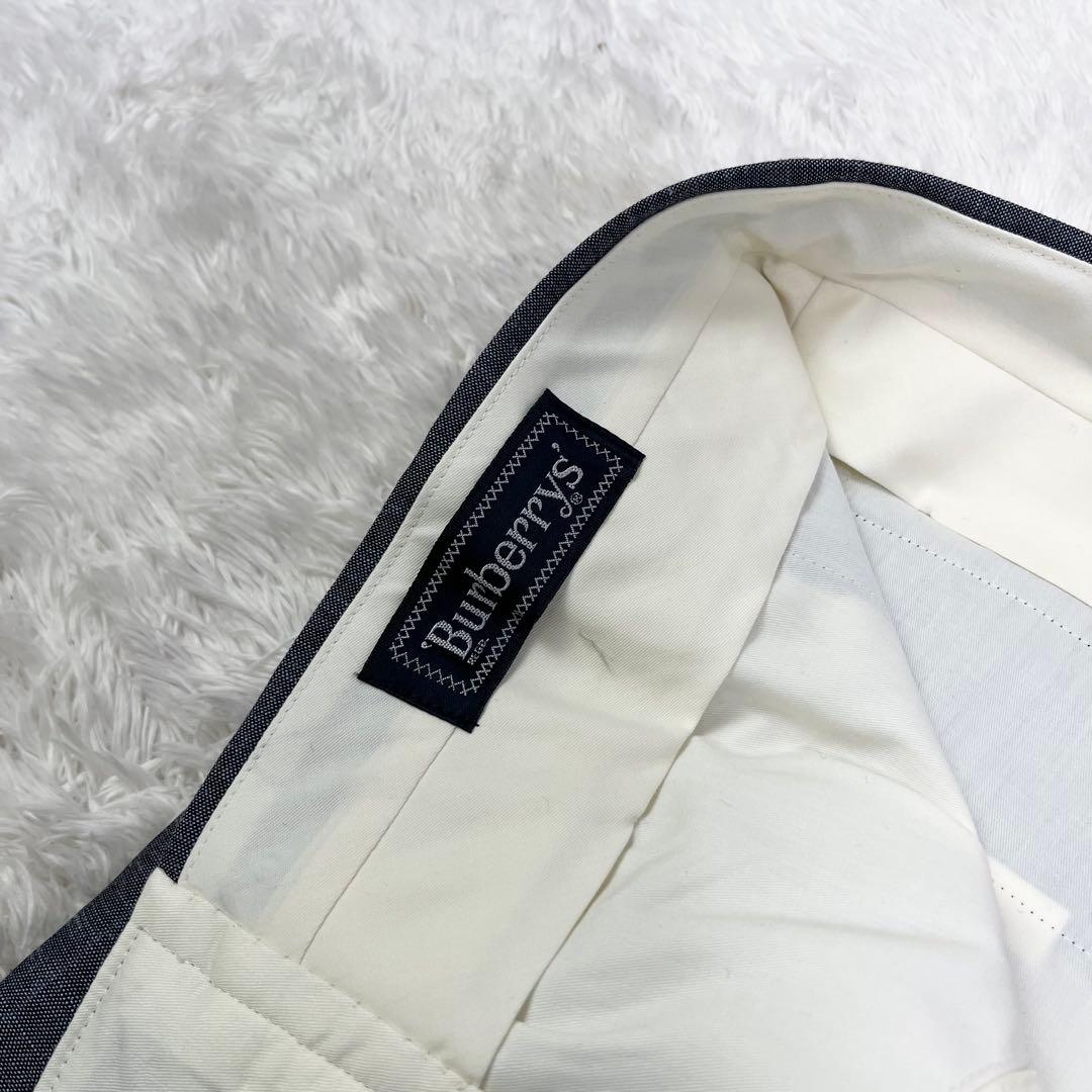 【新品】Burberry’s 麻 背抜き チェック セットアップ スーツ