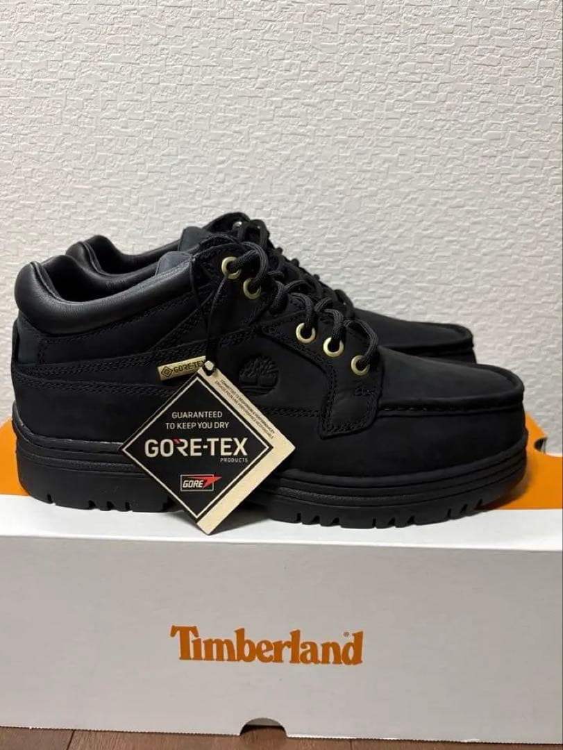 【新品】Timberland GTX Mock Toe Mid 7.5 ブラック