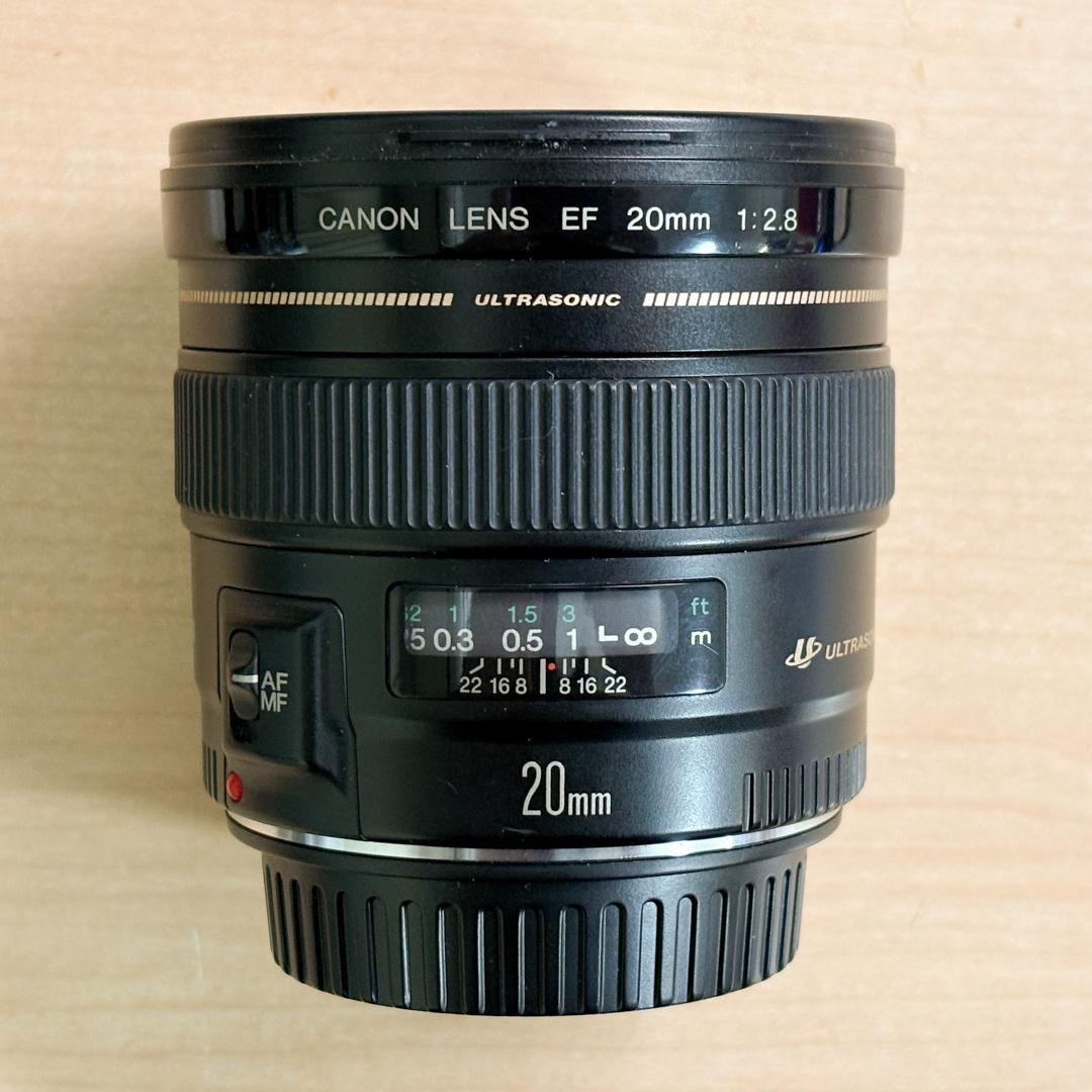 Canon EF 20mm f/2.8 単焦点レンズ 中古