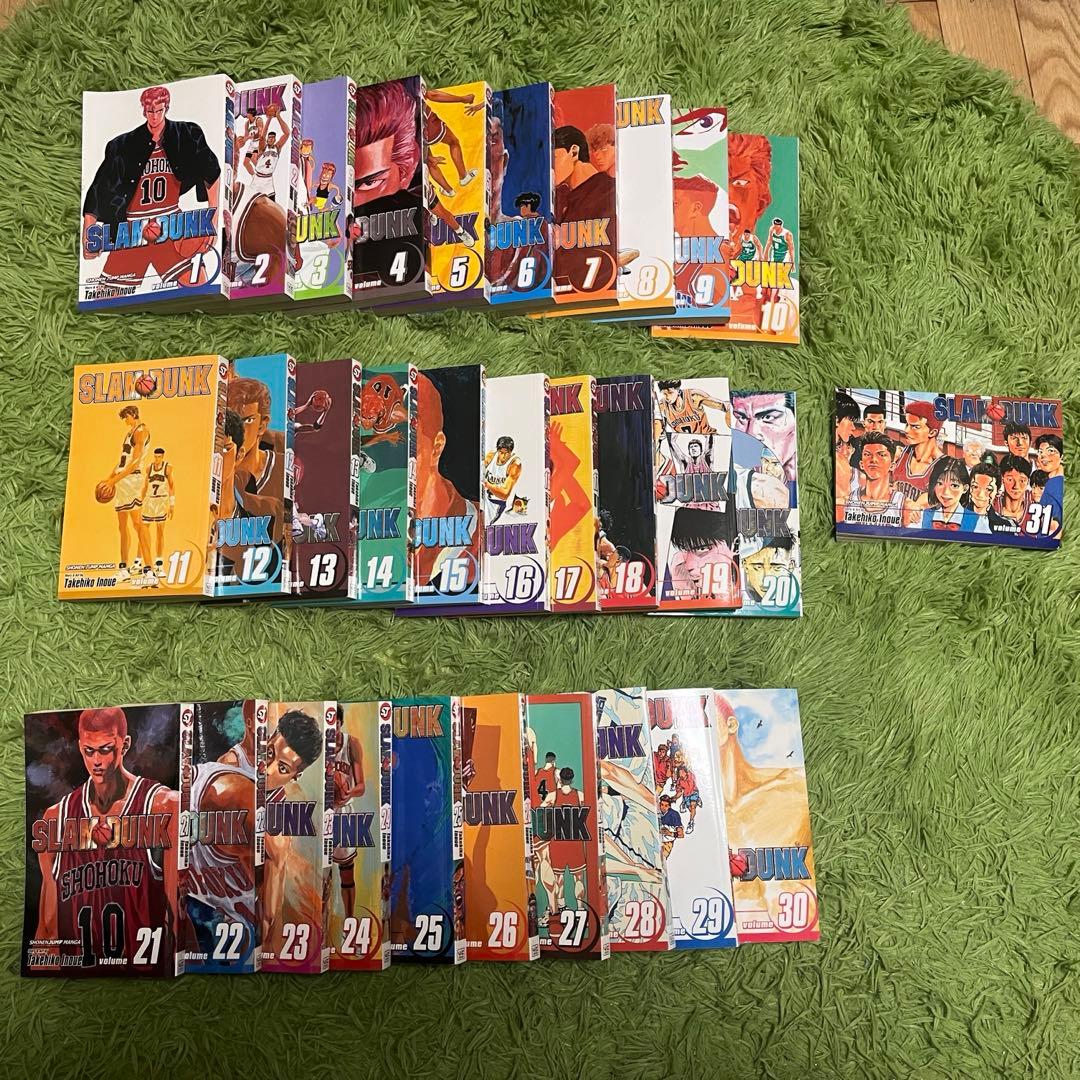 アオキ様　slam dunk スラムダンク コミックス 英語版 全巻セット