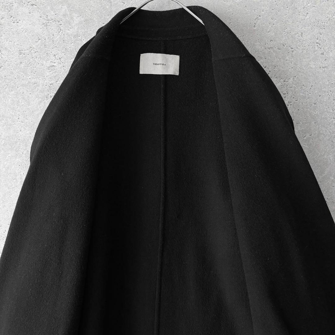 近年✨TODAYFUL Wool Over Coat ブラック　36