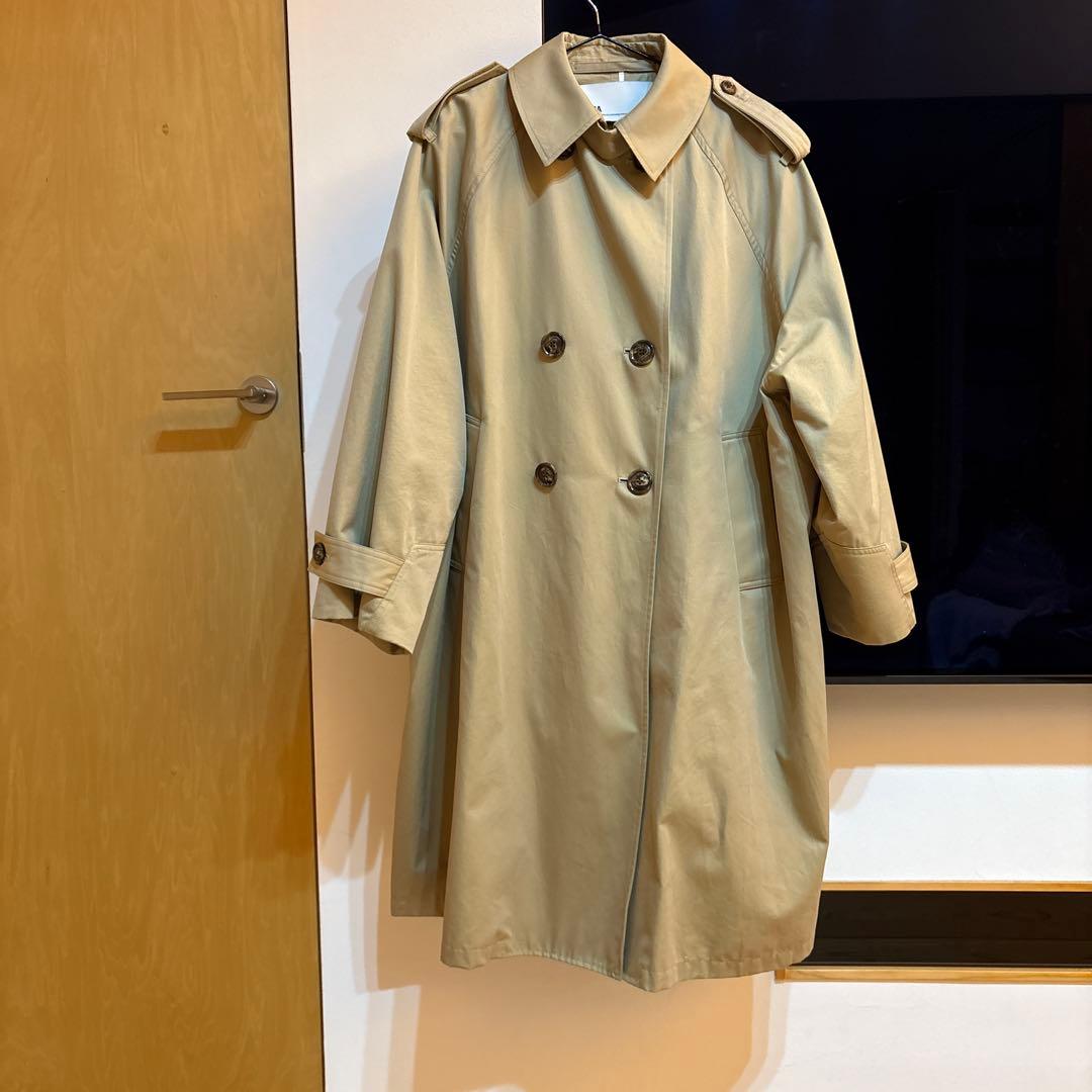 TICCA ベージュ ダブルブレスト トレンチコート