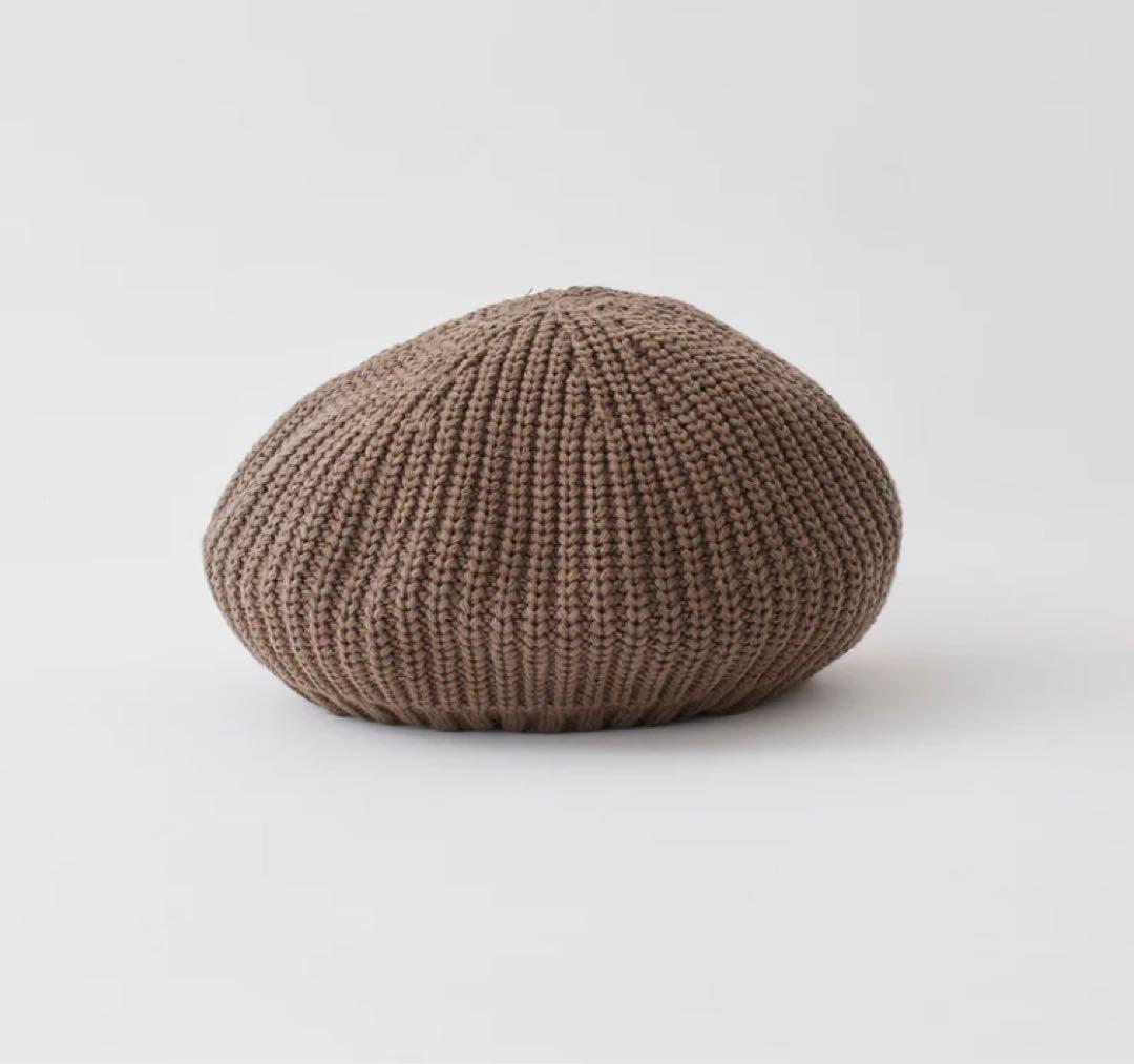 帽子 Bulky Kint Beret marihoja