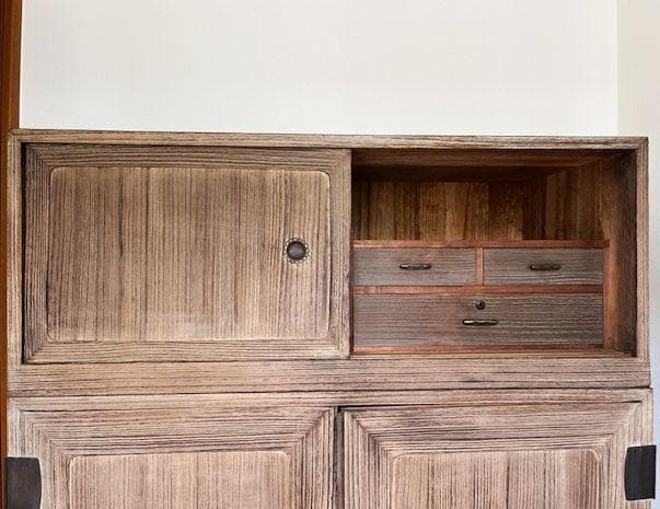 メル42163桐タンス 桐箪笥 昭和の逸品 65年ほど前の物