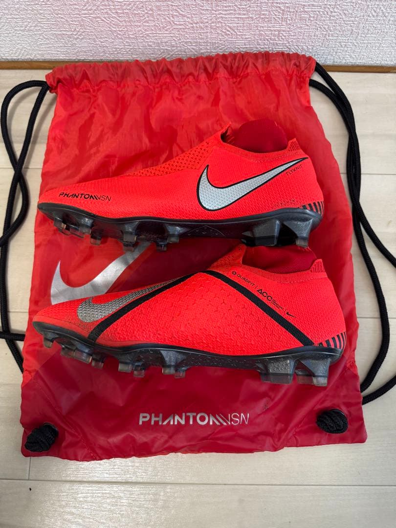 Nike Phantom Vision FG サッカーシューズ レッド