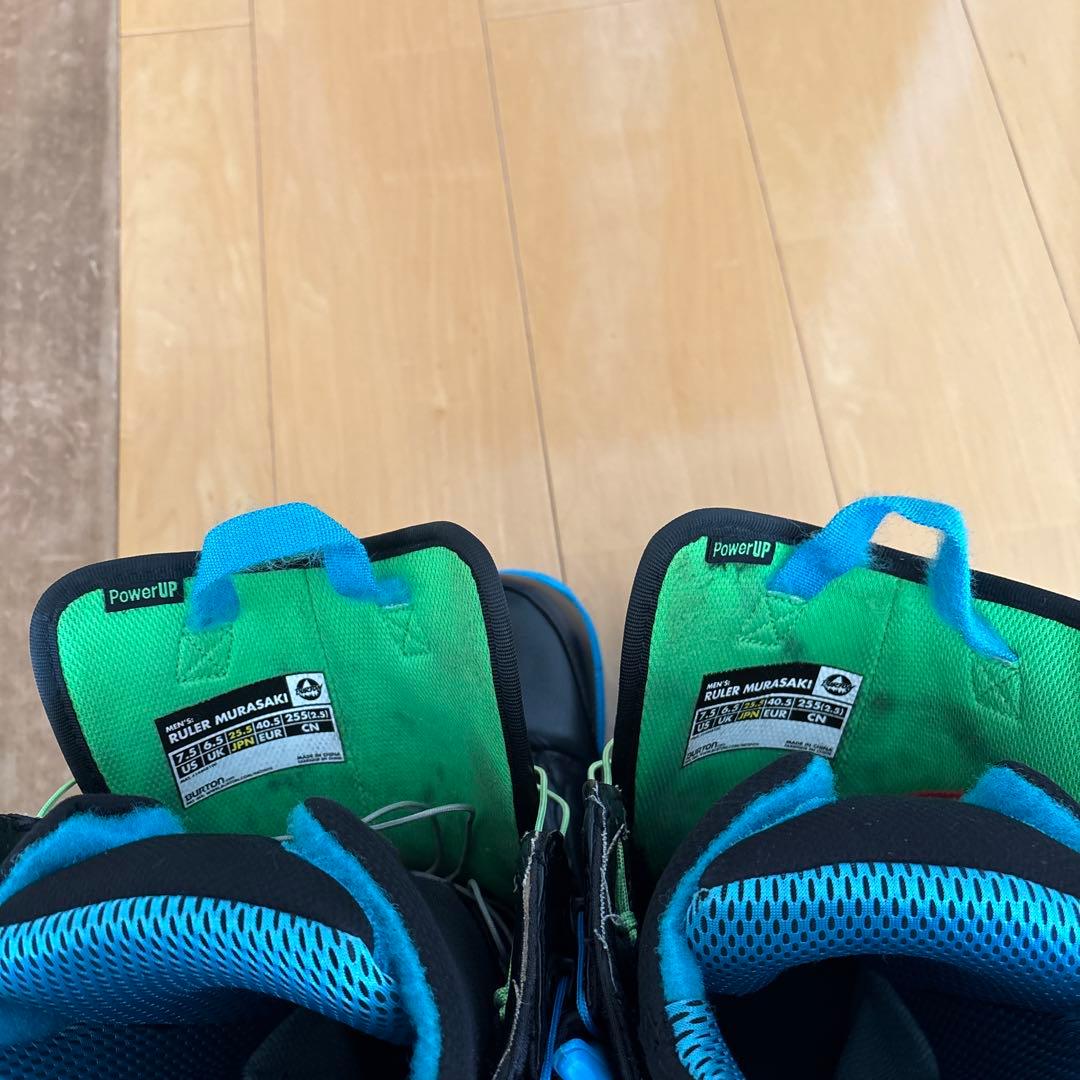 BURTON Rulerスノーボードブーツ ブラック/ブルー