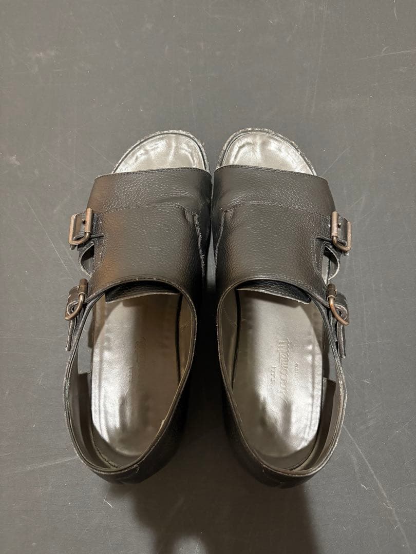 P*k様 F.LLI GIACOMETTI ジャコメッティ レザーサンダル 42