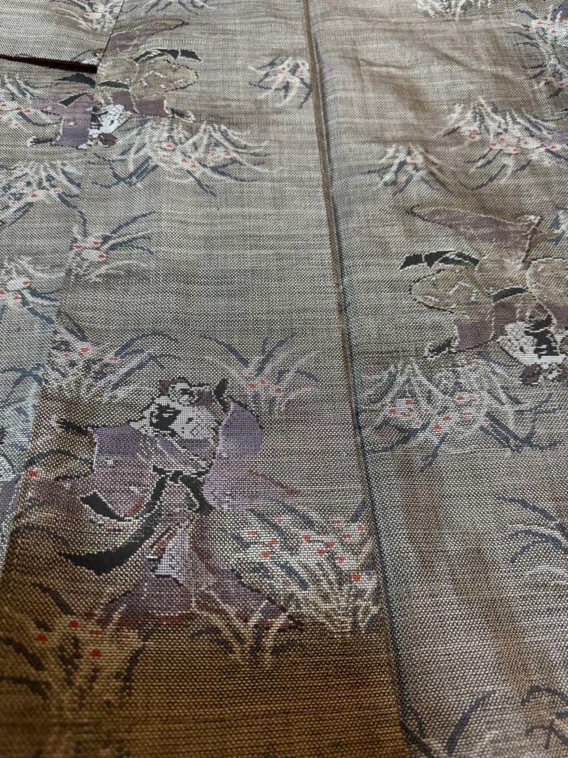 【極上】「都喜ヱ門」本場奄美産大島紬「極上片ス12マルキ」「舞い童子」