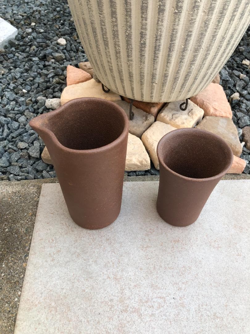 高線量 バドガシュタイン鉱石　高線量ラジウム鉱石含有　水差し＆カップ