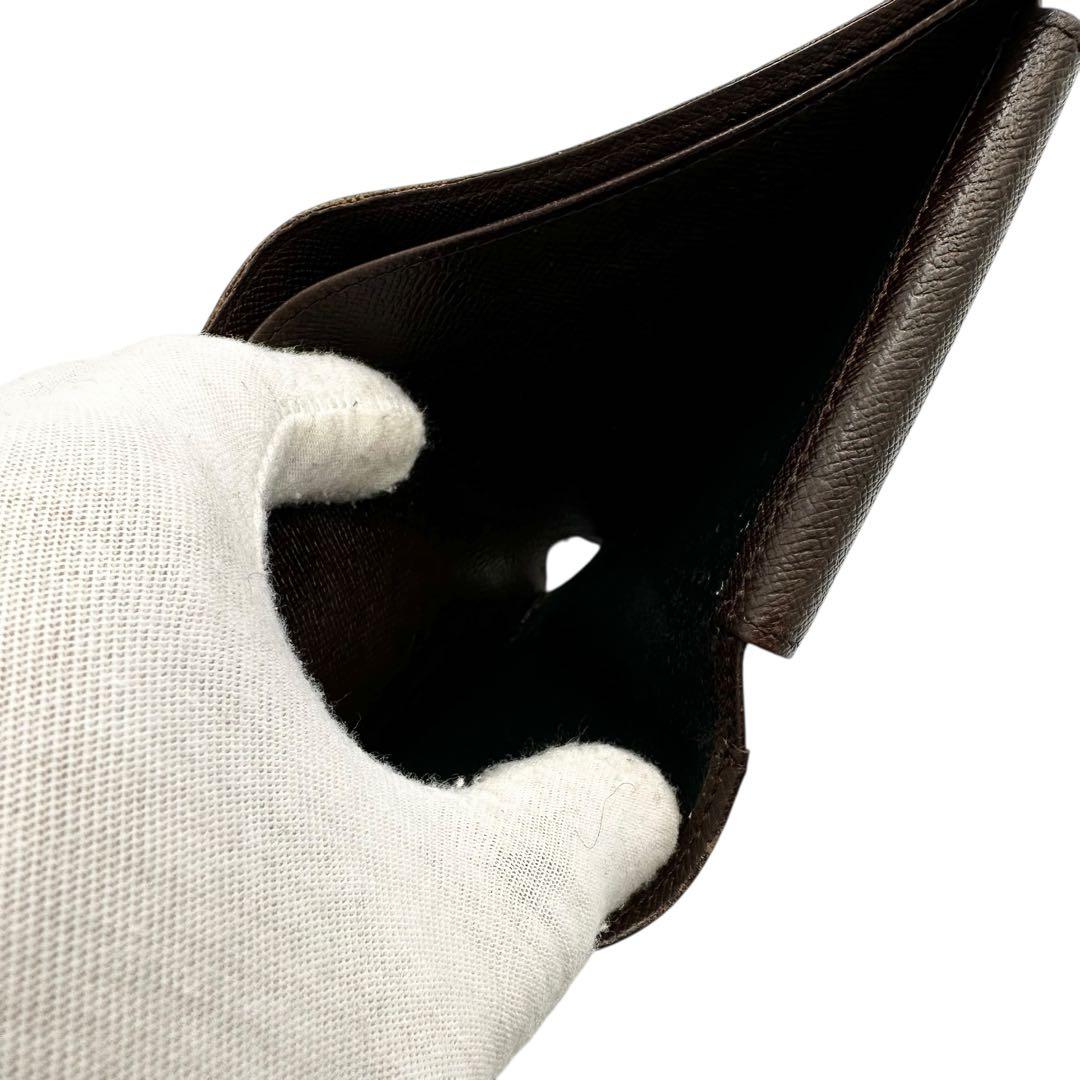 【極美品】ルイヴィトン ポルトフォイユ マルコ ダミエ 折り財布 CA0937