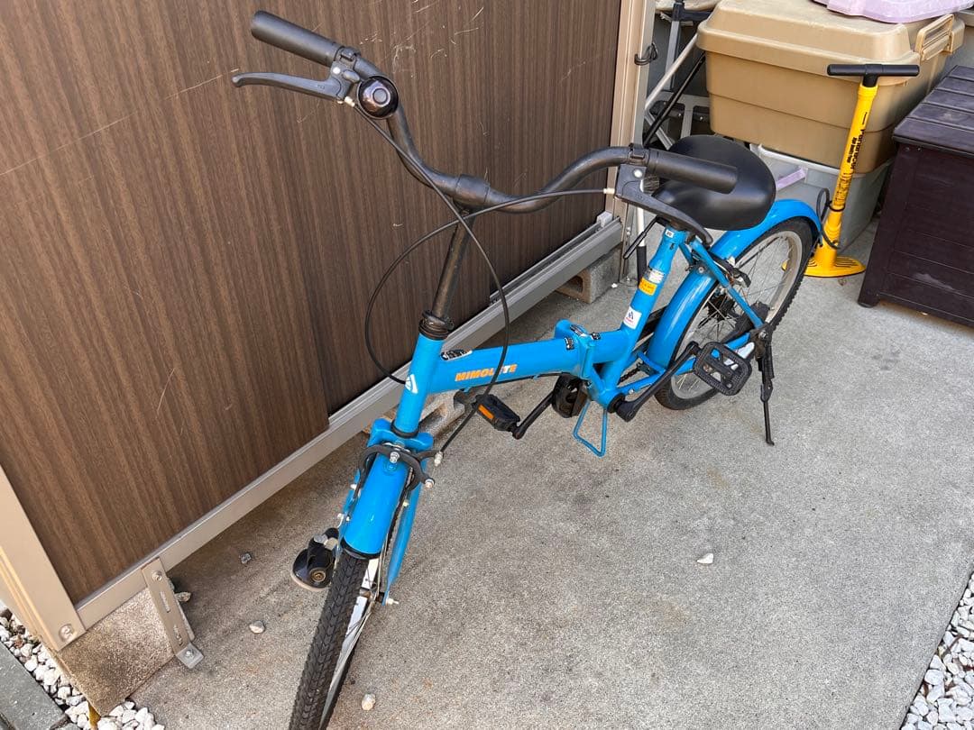 折り畳み自転車　20インチ　サイクルベースアサヒ　ミモレット　引取り希望