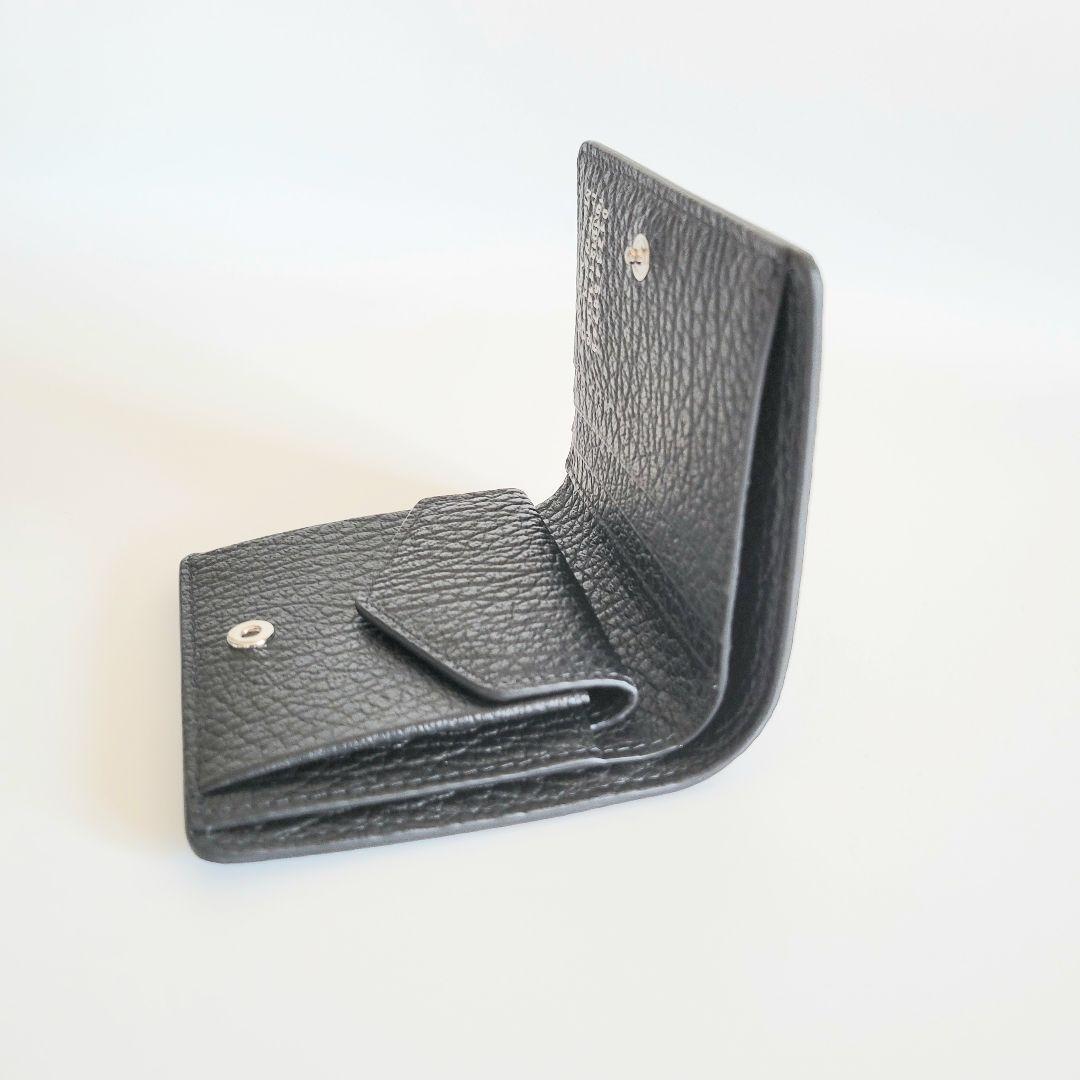 【新品未使用】Maison Margiela 二つ折り財布 BLACK