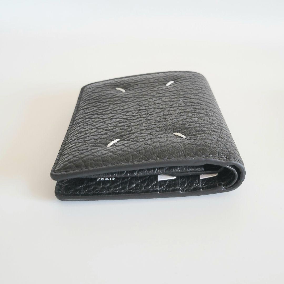 【新品未使用】Maison Margiela 二つ折り財布 BLACK