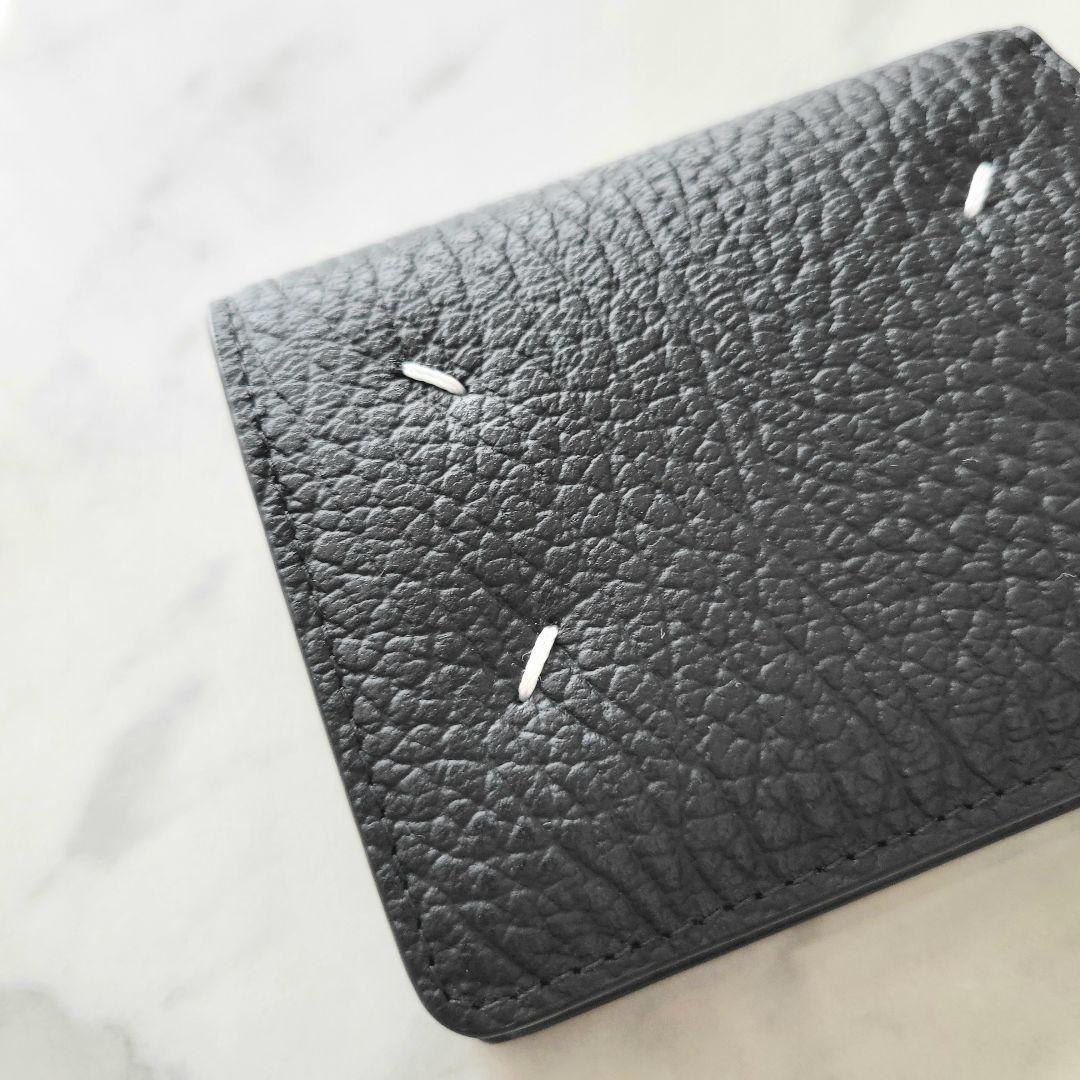 【新品未使用】Maison Margiela 二つ折り財布 BLACK